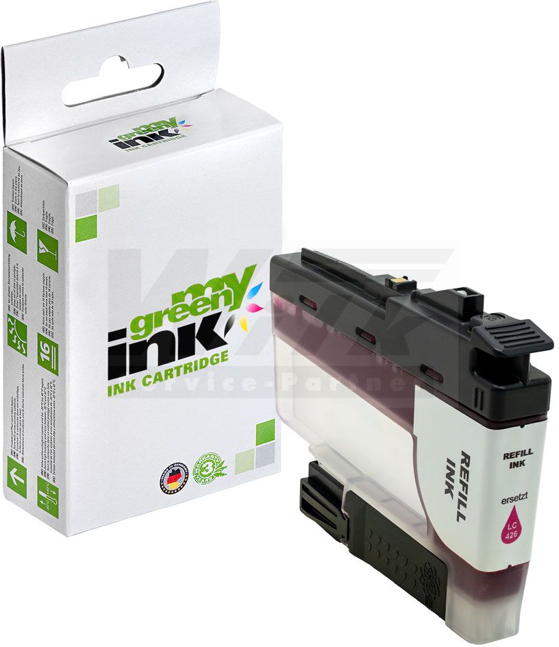 mygreen ink Tintenpatrone magenta ersetzt Brother LC-426M (102264)