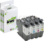 mygreen ink Tintenpatrone gelb, magenta, cyan, schwarz ersetzt Brother LC-421XLVAL (102677)