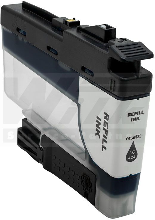 mygreen ink Tintenpatrone schwarz ersetzt Brother LC-424BK (103063)