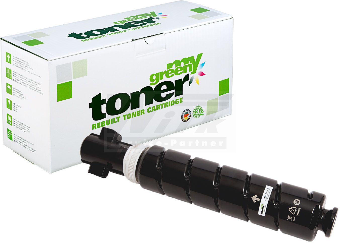 my green toner Toner-Kartusche schwarz (112287) ersetzt 3760C002