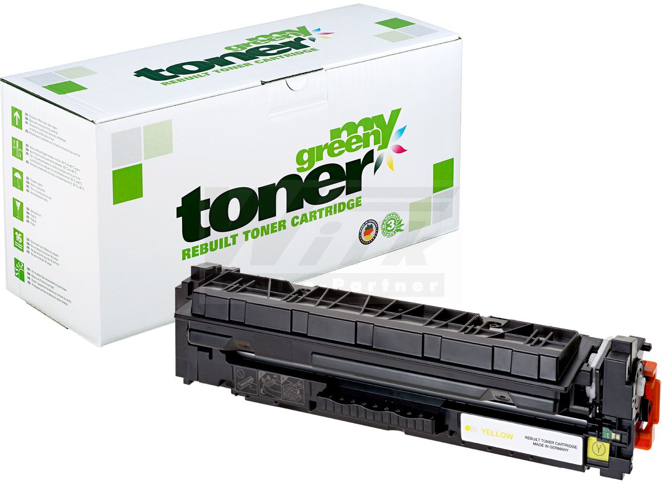 my green toner Toner-Kit gelb (112423) ersetzt 3017V002 / 055H