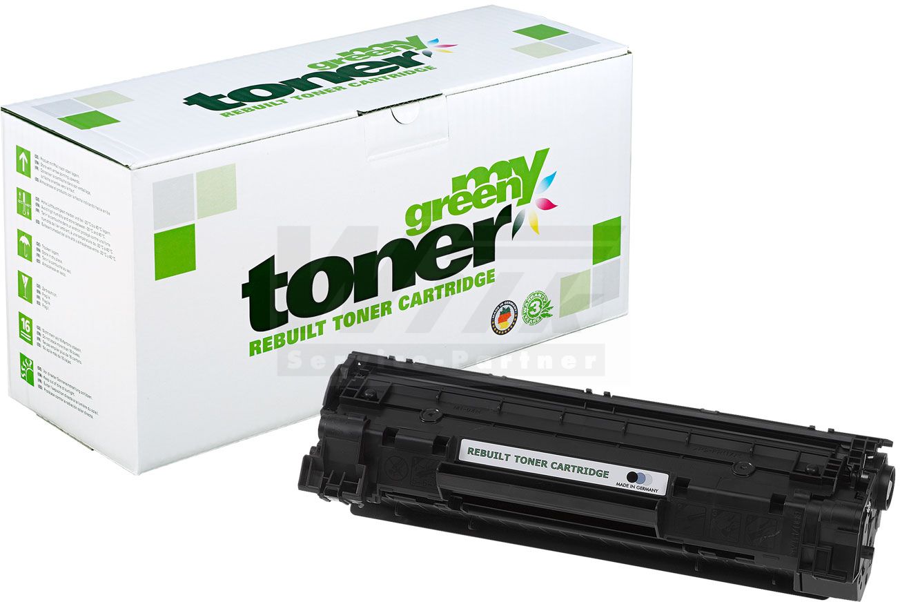 my green toner Toner-Kartusche schwarz (135255) ersetzt CF283X