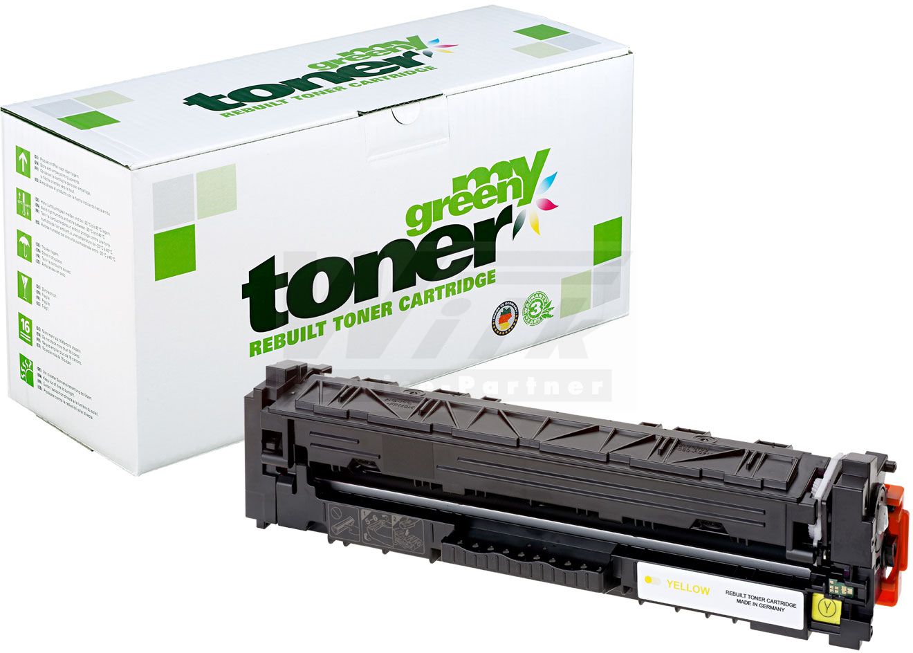my green toner Toner-Kartusche yellow (137907) ersetzt W2412A, 216A