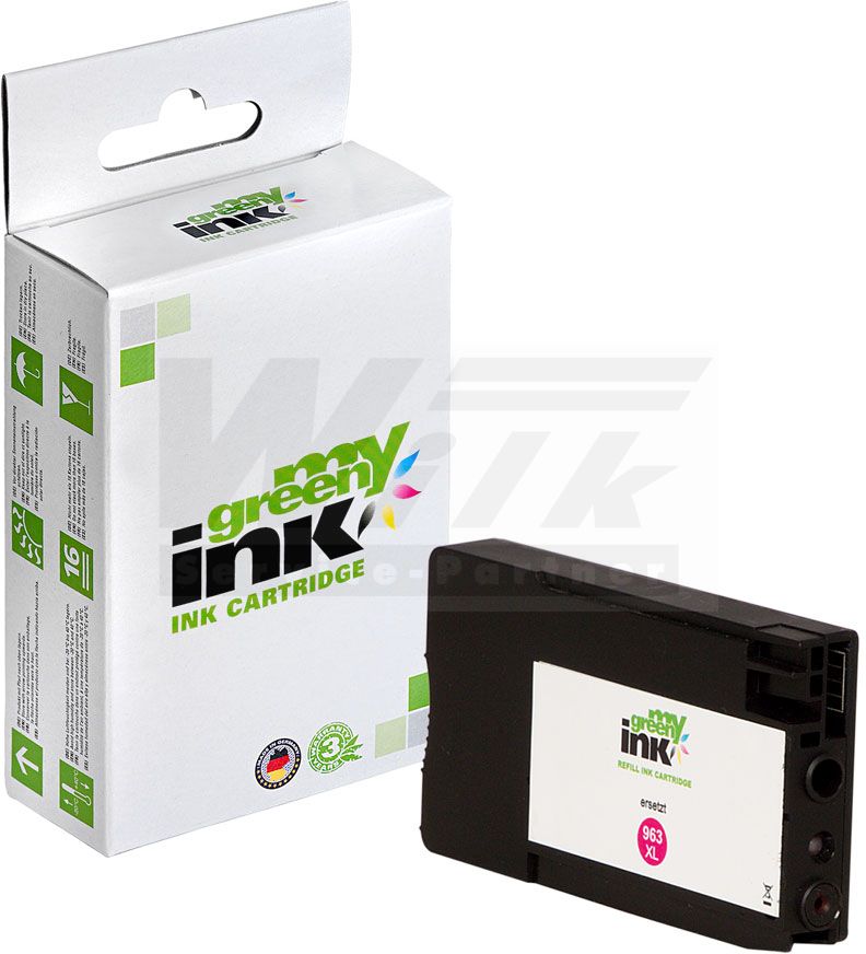 my green ink Tintenpatrone magenta (137952) ersetzt 3JA28AE, 963XL