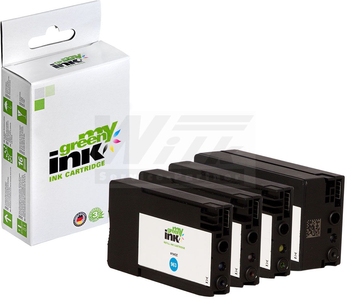 my green ink Tintenpatrone Rainbow-Kit (138072) ersetzt 6ZC70AE, 963