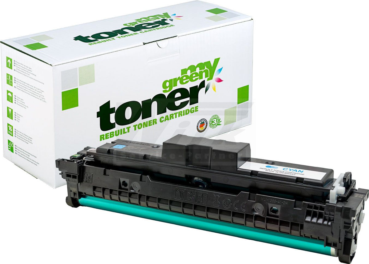 mygreen Toner cyan ersetzt HP W2201X / 220X (139345)