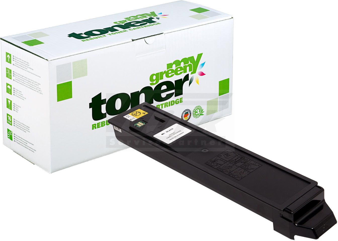 my green toner Toner-Kartusche schwarz (153075) ersetzt TK-8115K