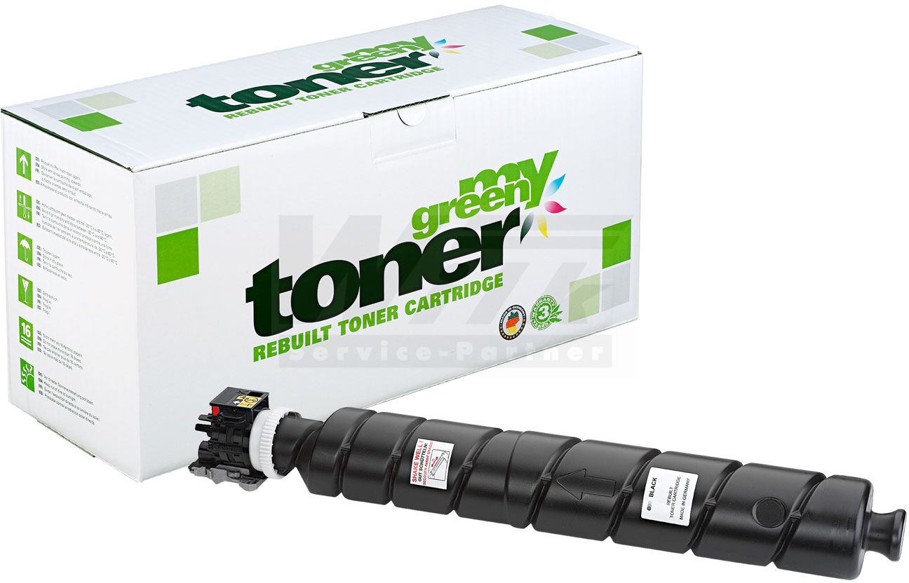 my green toner Toner-Kartusche schwarz (153327) ersetzt TK-8525K