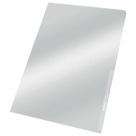 LEITZ 4106 Sichthülle Premium, A4, PVC-Hartfolie, dokumentenecht, glasklar
