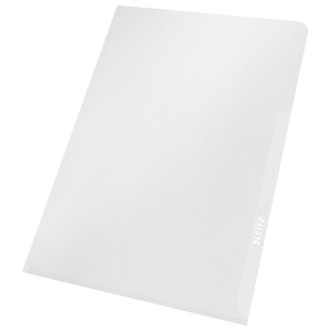 LEITZ 4105 Sichthülle Premium, A5, PVC, dokumentenecht, glasklar