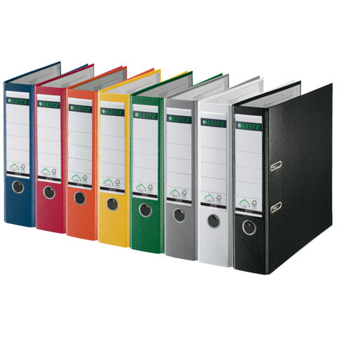 LEITZ 1010 Ordner Plastik - A4, 80 mm, weiß