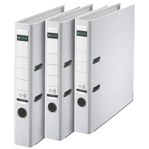 LEITZ 1015 Ordner Plastik - A4, 52 mm, weiß