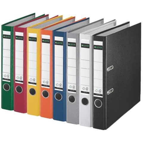LEITZ 1015 Ordner Plastik - A4, 52 mm, rot