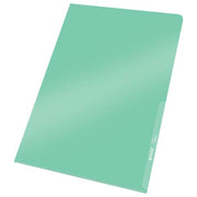 LEITZ 4100 Sichthülle Premium, A4, PVC, dokumentenecht, grün