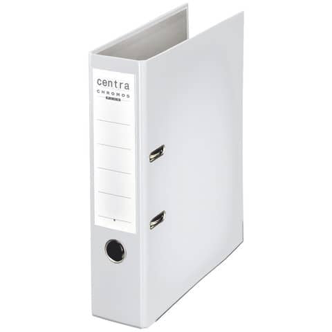 CENTRA Ordner PP Chromos - A4, 80 mm, weiß