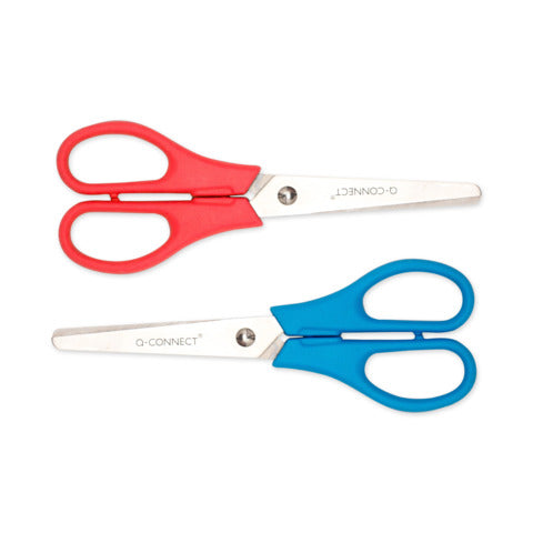 Q-CONNECT Bastelschere - 13 cm, farbig sortiert