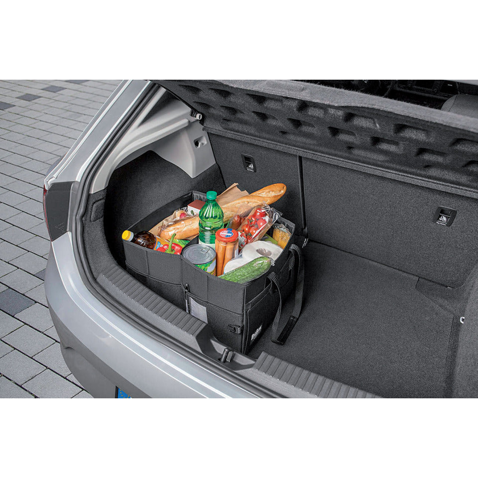 Kofferraumtasche L schwarz BigBox Shopper 45x35x30 cm WEDO 582521