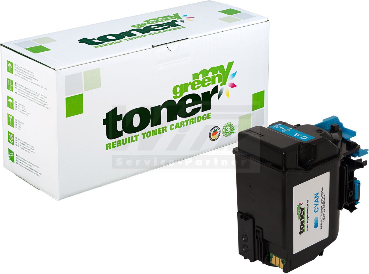 my green toner Toner-Kartusche cyan (170942) ersetzt A5X0450, TNP-48