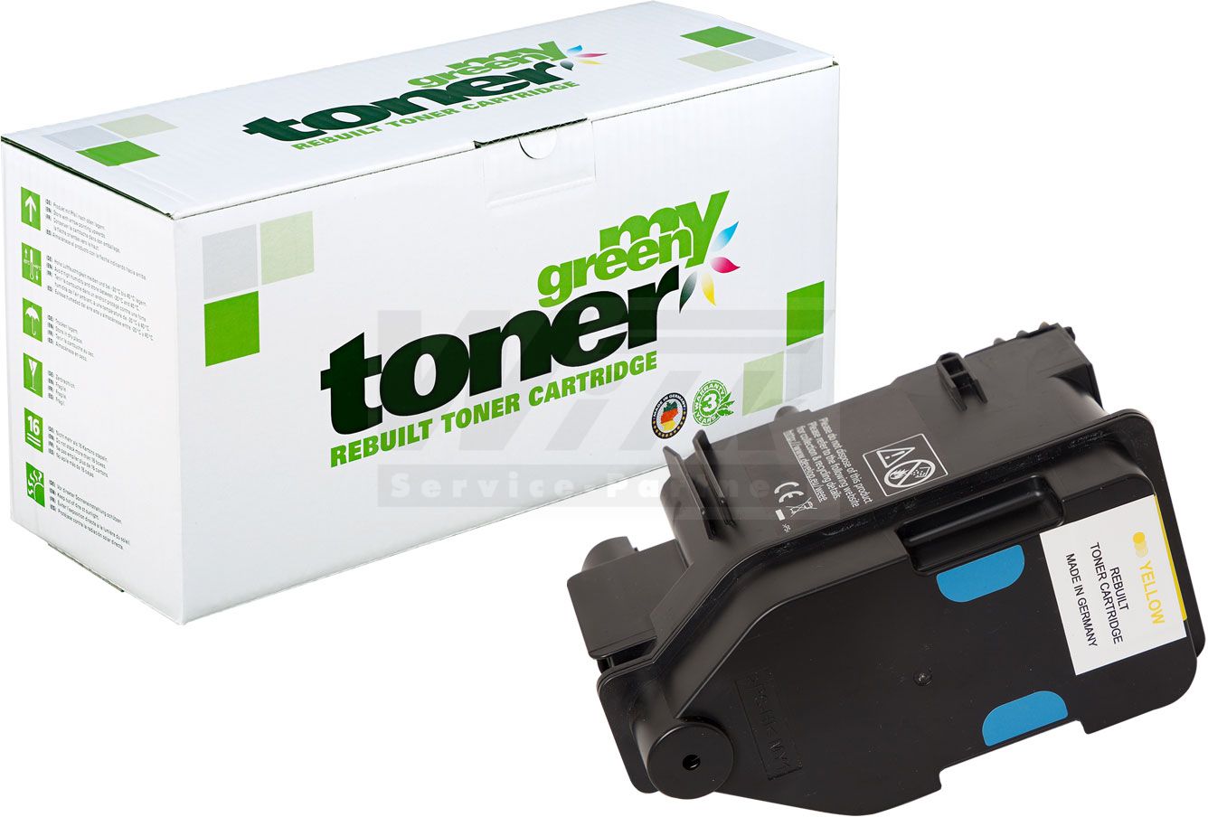 my green toner Toner-Kit schwarz (171192) ersetzt AAJW252 / TNP-80