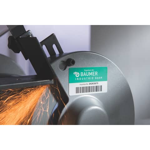 AVERY ZWECKFORM L7912-10 Ultra-Resistente Folien-Etiketten - A4, 240 Stück, 63,5 x 33,9 mm, 10 Blatt weiß