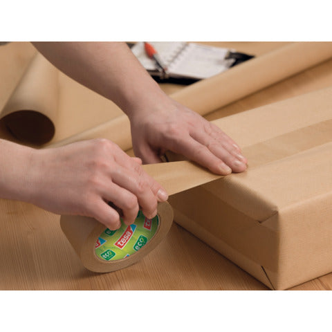 Packband Papier 50mmx50m braun TESA 57180-00000-03 reißfest eco