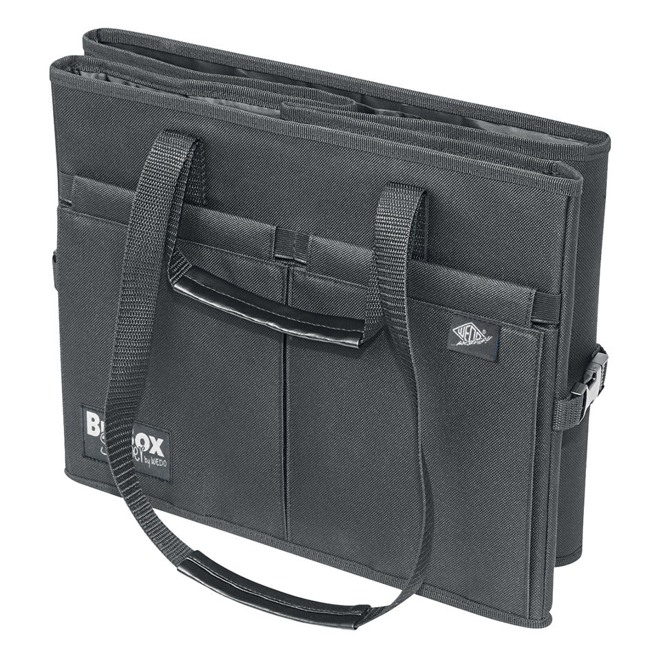 Kofferraumtasche L schwarz BigBox Shopper 45x35x30 cm WEDO 582521