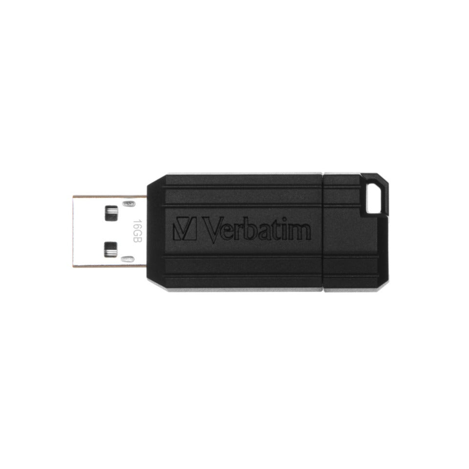 VERBATIM USB Stick 2.0 16GB, schwarz, VER49063