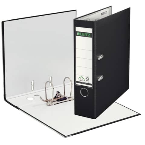 LEITZ 1010 Ordner Plastik - A4, 80 mm, schwarz