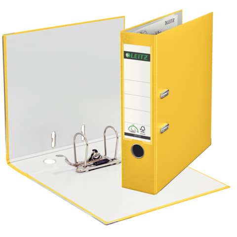 LEITZ 1010 Ordner Plastik - A4, 80 mm, gelb