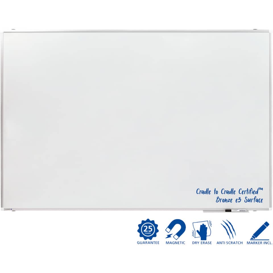 Whiteboardtafel weiß 120x180 cm