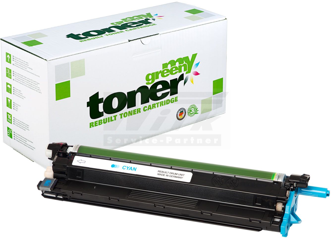 my green toner Fotoleitertrommel cyan (231353) ersetzt 108R01121