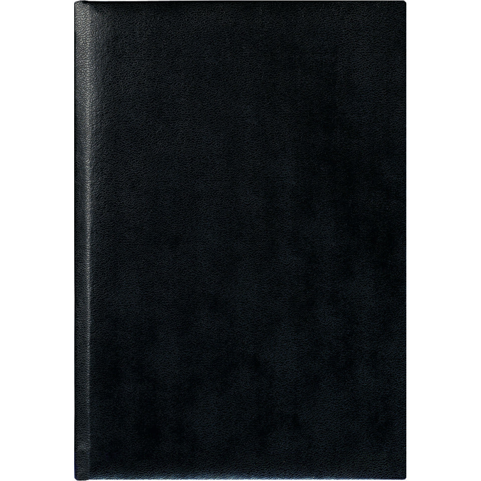 Buchkalender 2027, A5, 1T/1S, Kunststoff, schwarz ZETTLER 146900