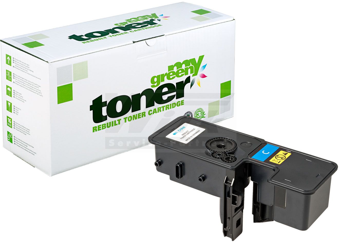 my green toner Toner-Kartusche cyan (271250) ersetzt PK-5014C