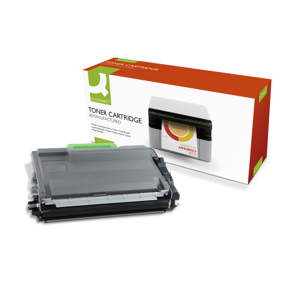 Lasertoner ers. Brother TN-3512 BK 12K Q-CONNECT K15965QC KF03812
