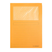 Q-CONNECT Umlaufmappe, A4, Pappe, orange