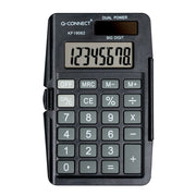 Taschenrechner mit Deckel, 8-stellig, schwarz Q-CONNECT KF19062