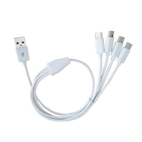 Q-CONNECT Batterie Akku/USB-C, HR03/AAA/Micro, NiMH 500mAh, 4 Stück