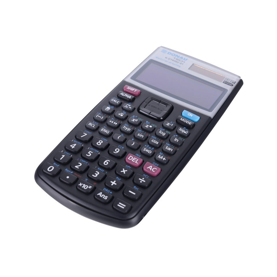 Schulrechner wissenschaftlich, schwarz DONAU K-DT6002-01