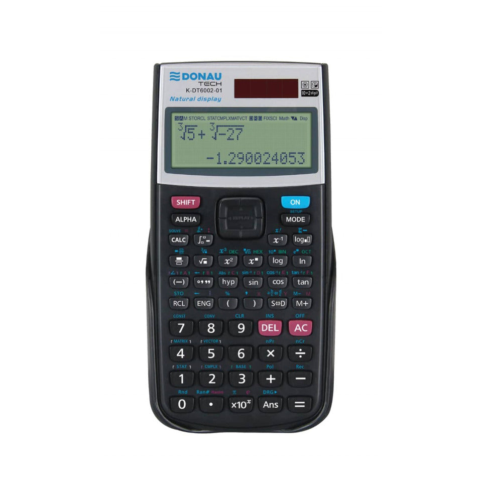 Schulrechner wissenschaftlich, schwarz DONAU K-DT6002-01