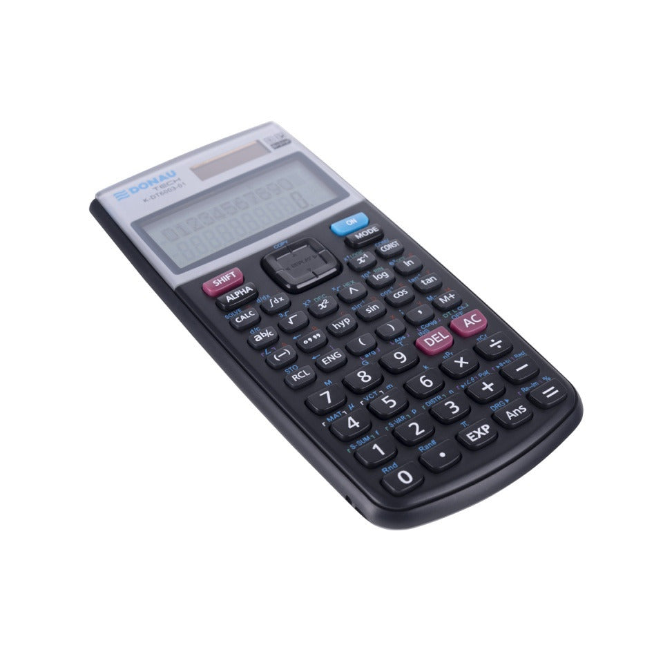 Schulrechner wissenschaftlich, schwarz DONAU K-DT6003-01