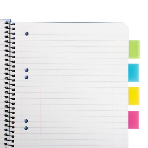 Q-CONNECT Haftmarker Transparent - 25 x 45 mm, 4 x 40 Streifen