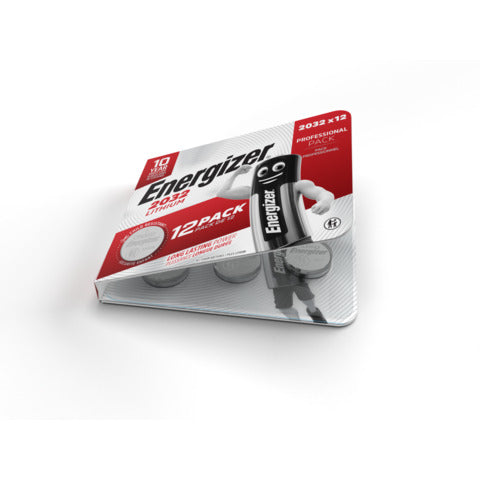 ENERGIZER Knopfzellen-Batterie Lithium CR2032, 12 Stück