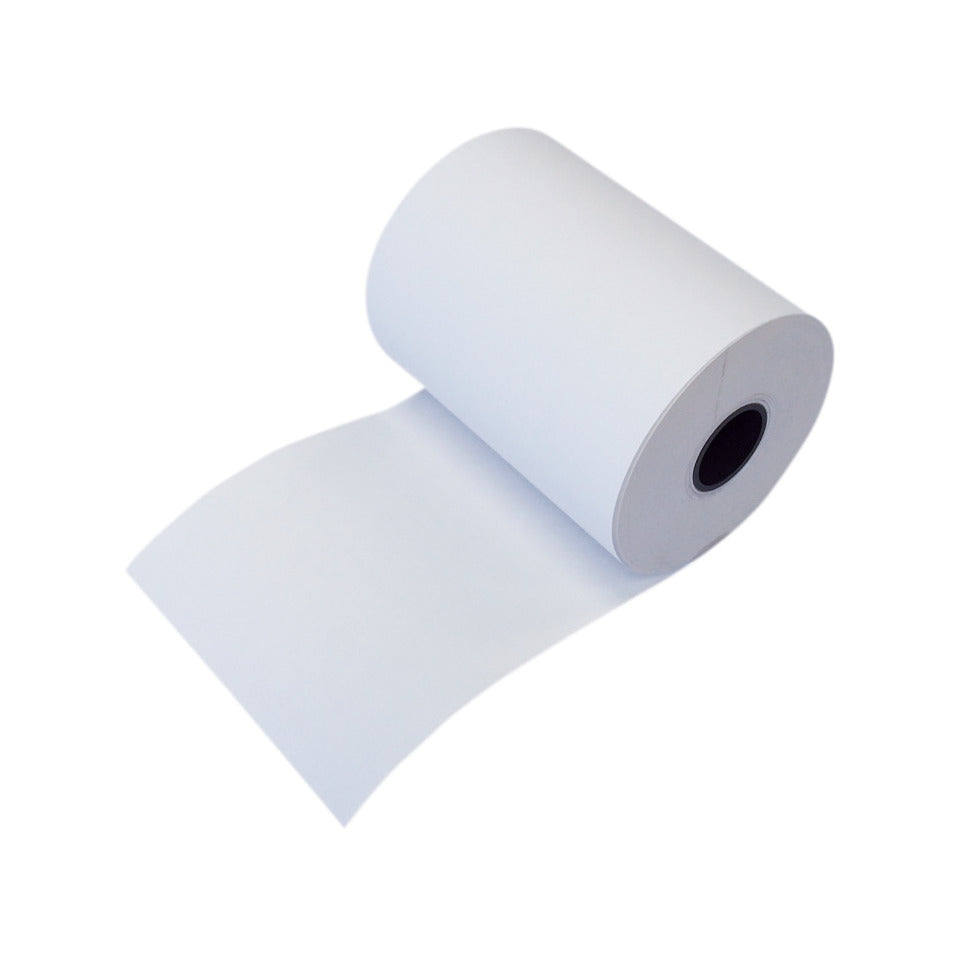 Q-CONNECT Thermorolle, 80-80-12 mm, 80 m, 5 Stück, weiß