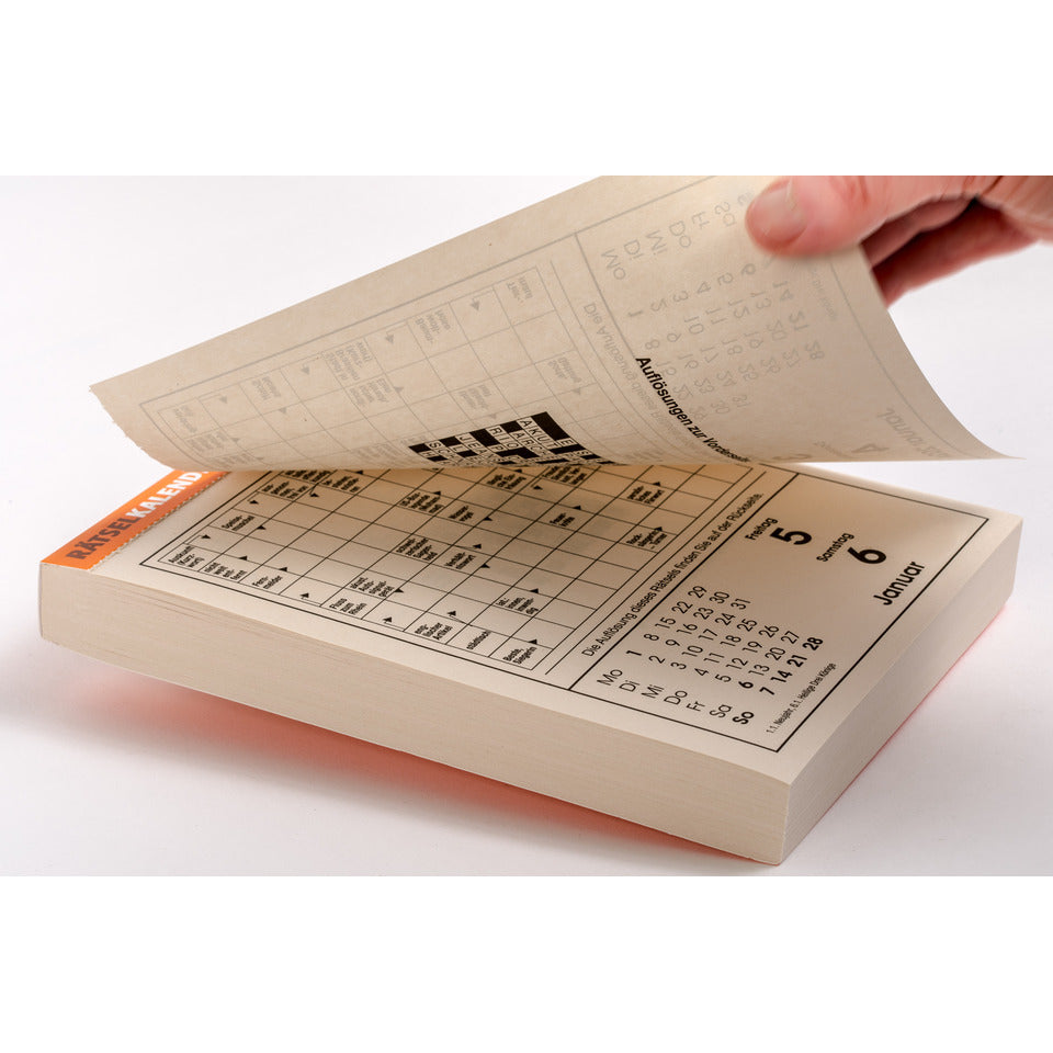 Abreißkalender Rätsel 2027, 16,5 x 22 cm BASSERMANN 15337