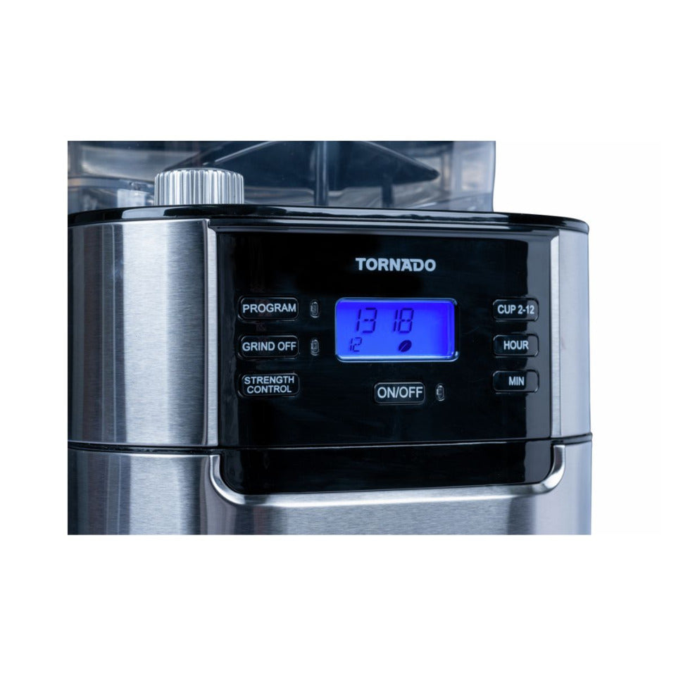 TORNADO Kaffeemaschine TCM1025A-GS, 1,5 L, schwarz