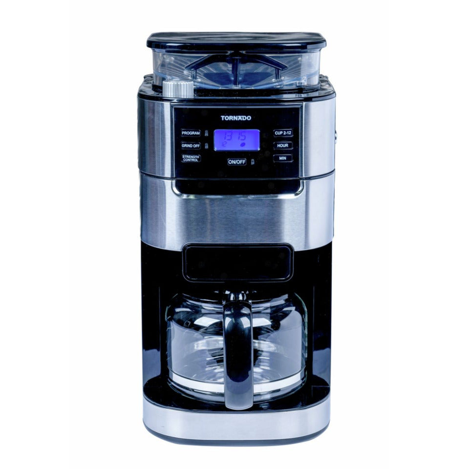TORNADO Kaffeemaschine TCM1025A-GS, 1,5 L, schwarz