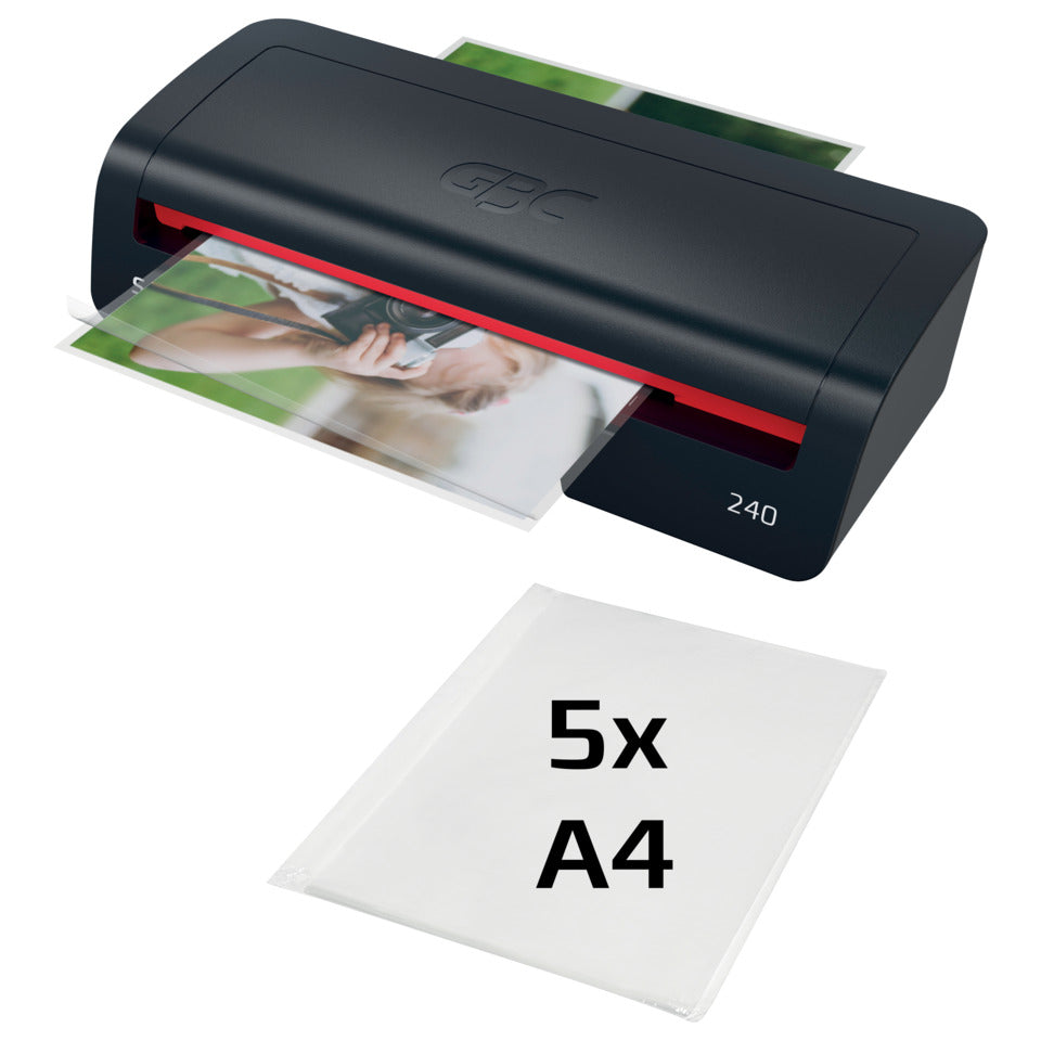 Laminator 240, A4, schwarz/rot GBC 4410068EU