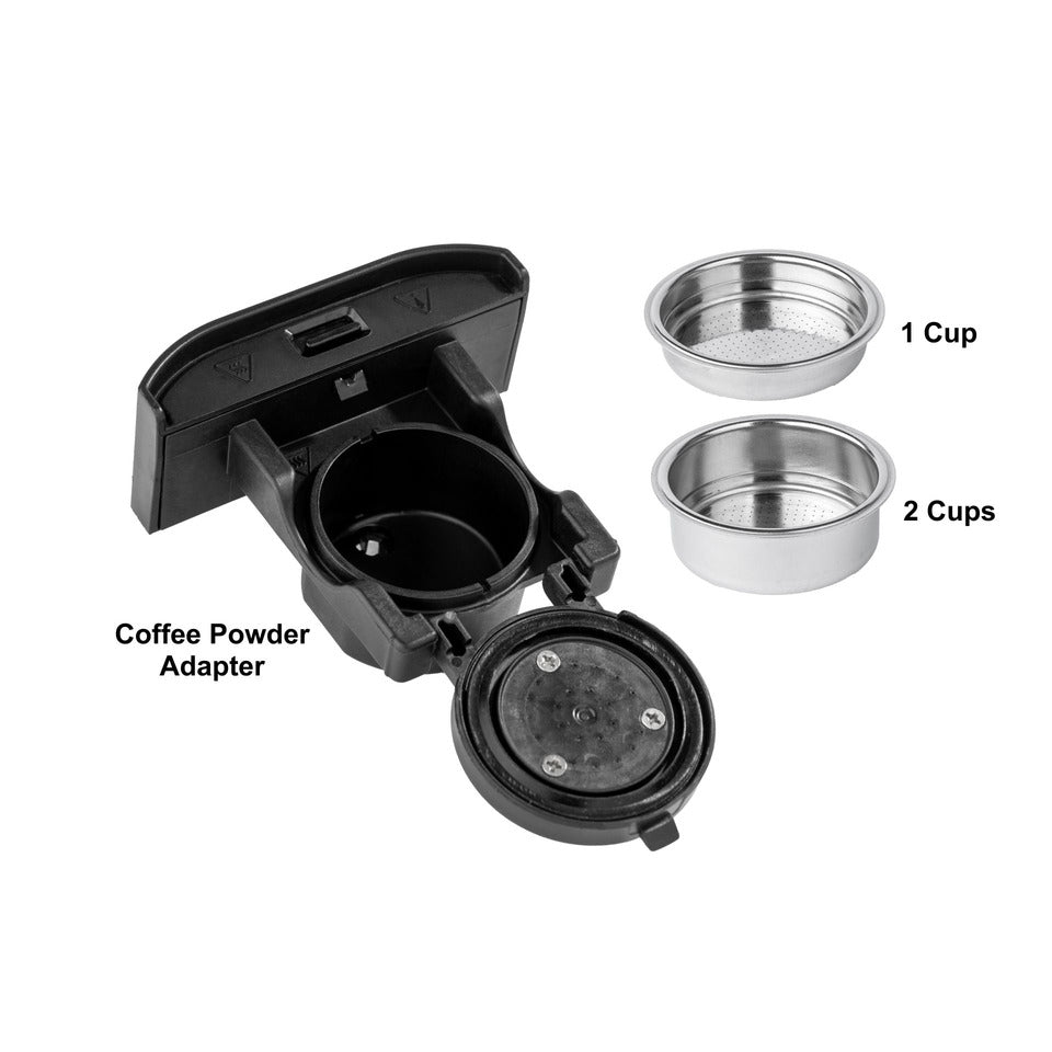 Kapselmaschine 5-in-1, 1,5l, schwarz TORNADO TOR7468489