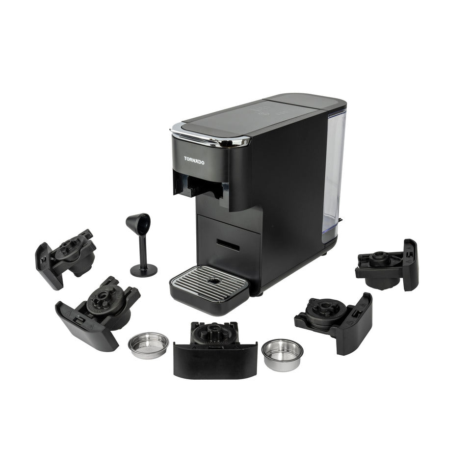 Kapselmaschine 5-in-1, 1,5l, schwarz TORNADO TOR7468489