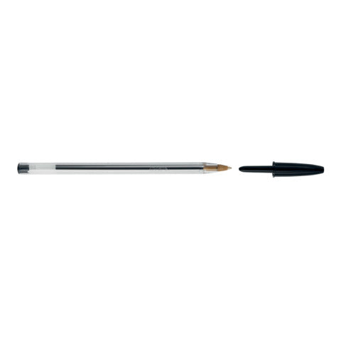 BIC Kugelschreiber Cristal® Original - 0,4 mm, schwarz (dokumentenecht)